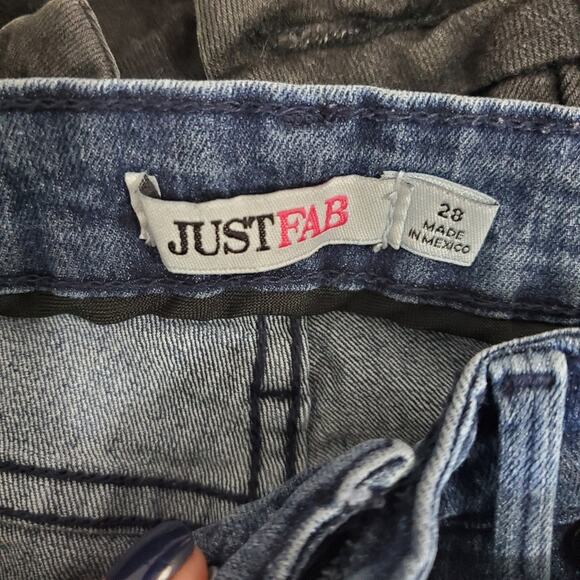 4 Item Lot/Bundle Scrap Project Jeans - Only for Scrap! Nearly 5 pounds - Picture 7 of 11